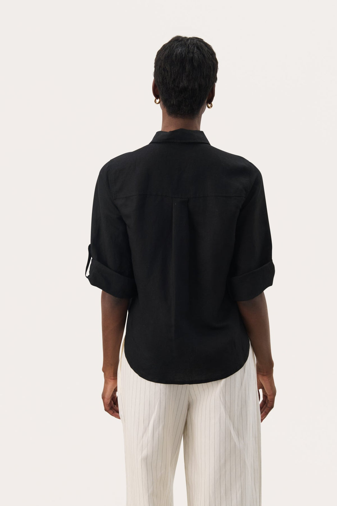 Rayanipw Shirt Black | Skjorter og bluser | Smuk - Dameklær på nett