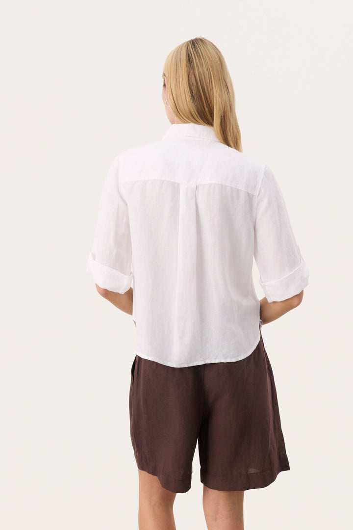 Rayanipw Shirt Bright White | Skjorter og bluser | Smuk - Dameklær på nett