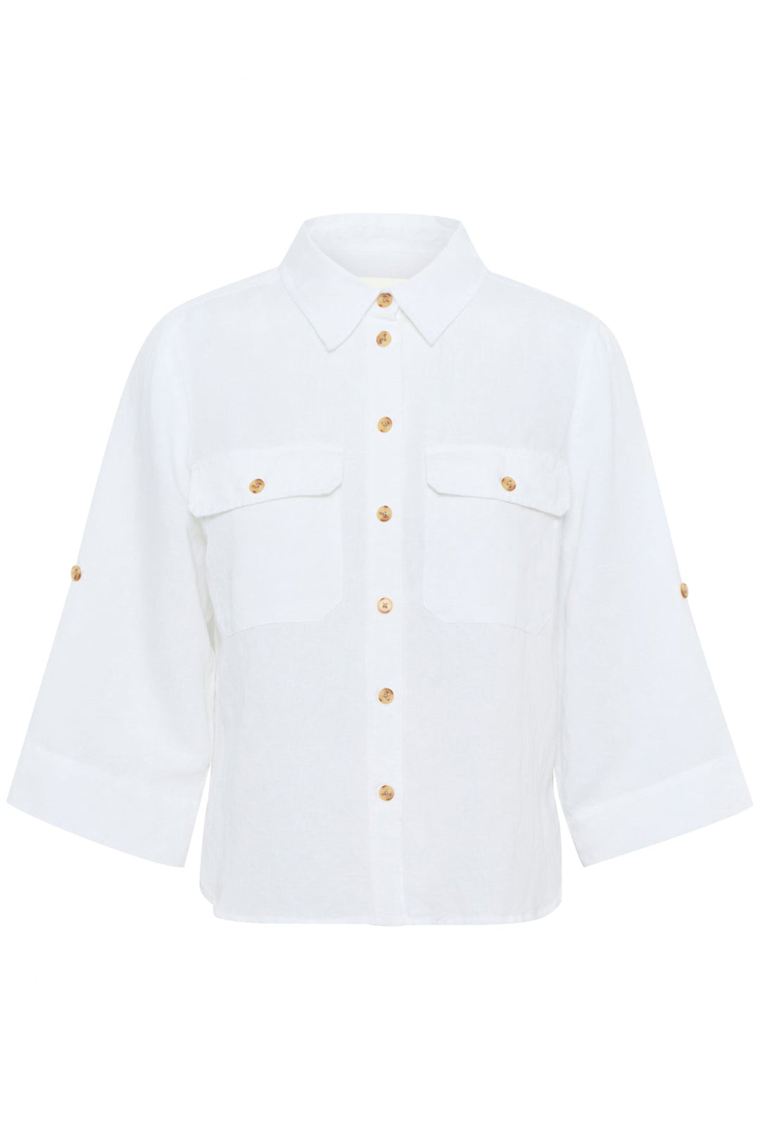 Rayanipw Shirt Bright White | Skjorter og bluser | Smuk - Dameklær på nett