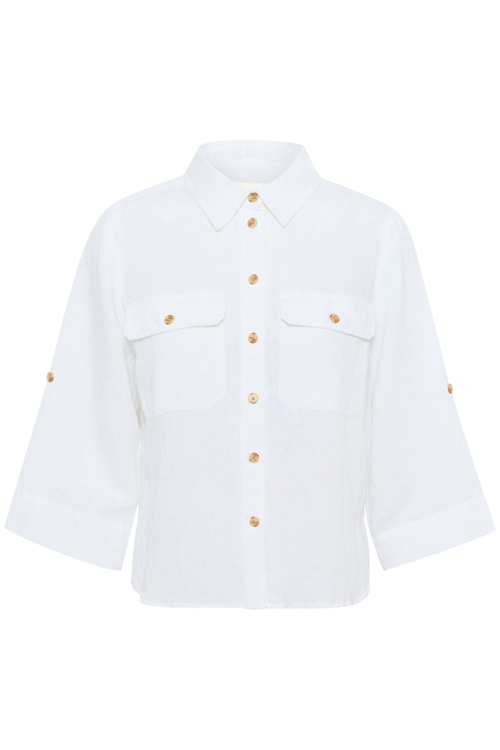 Rayanipw Shirt Bright White | Skjorter og bluser | Smuk - Dameklær på nett