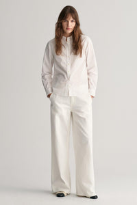 Regular Fit Poplin Shirt White