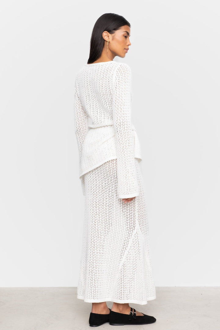 Rialita Skirt White | Skjørt | Smuk - Dameklær på nett