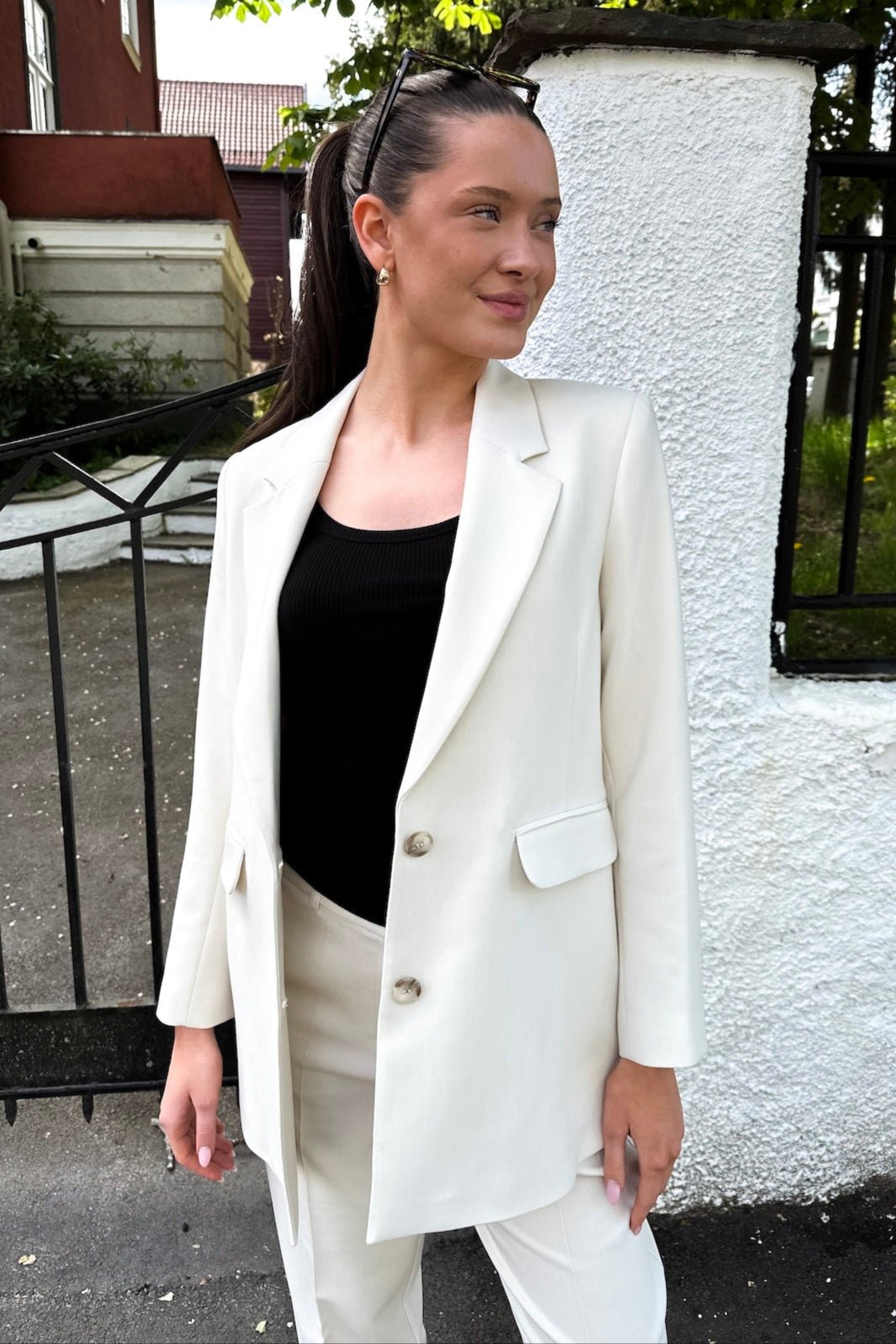 Rita Ls Relaxedlazer Pd Birch | Blazer | Smuk - Dameklær på nett