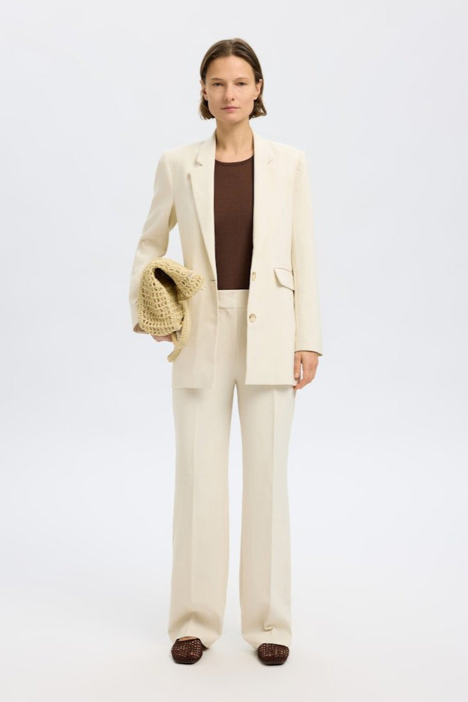 Rita Ls Relaxedlazer Pd Birch | Blazer | Smuk - Dameklær på nett