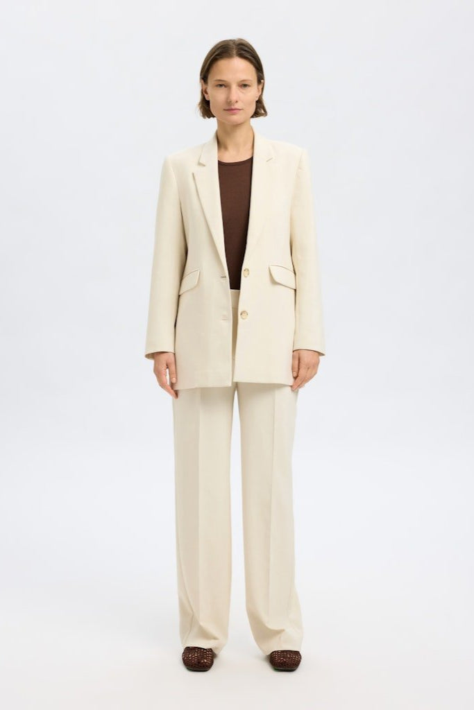 Rita Ls Relaxedlazer Pd Birch | Blazer | Smuk - Dameklær på nett