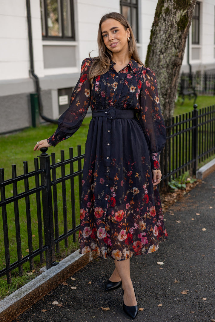 Romantica Ls Long Dress Black Romantica | Kjoler | Smuk - Dameklær på nett