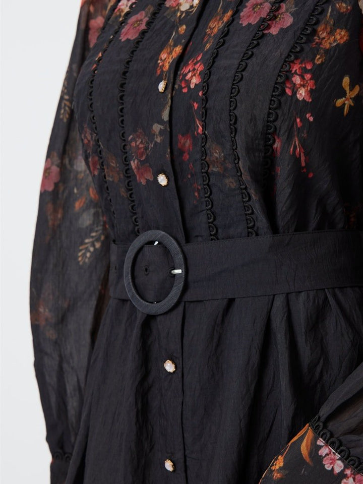 Romantica Ls Long Dress Black Romantica | Kjoler | Smuk - Dameklær på nett