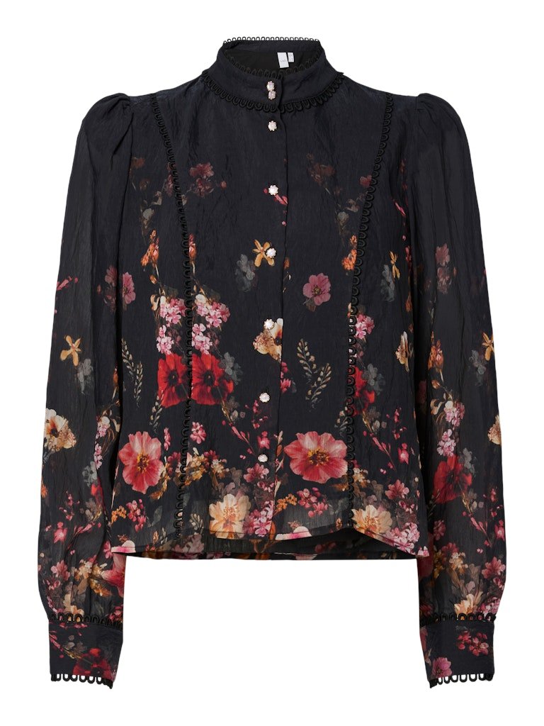 Romantica Ls Shirt Black Romantica | Skjorter og bluser | Smuk - Dameklær på nett