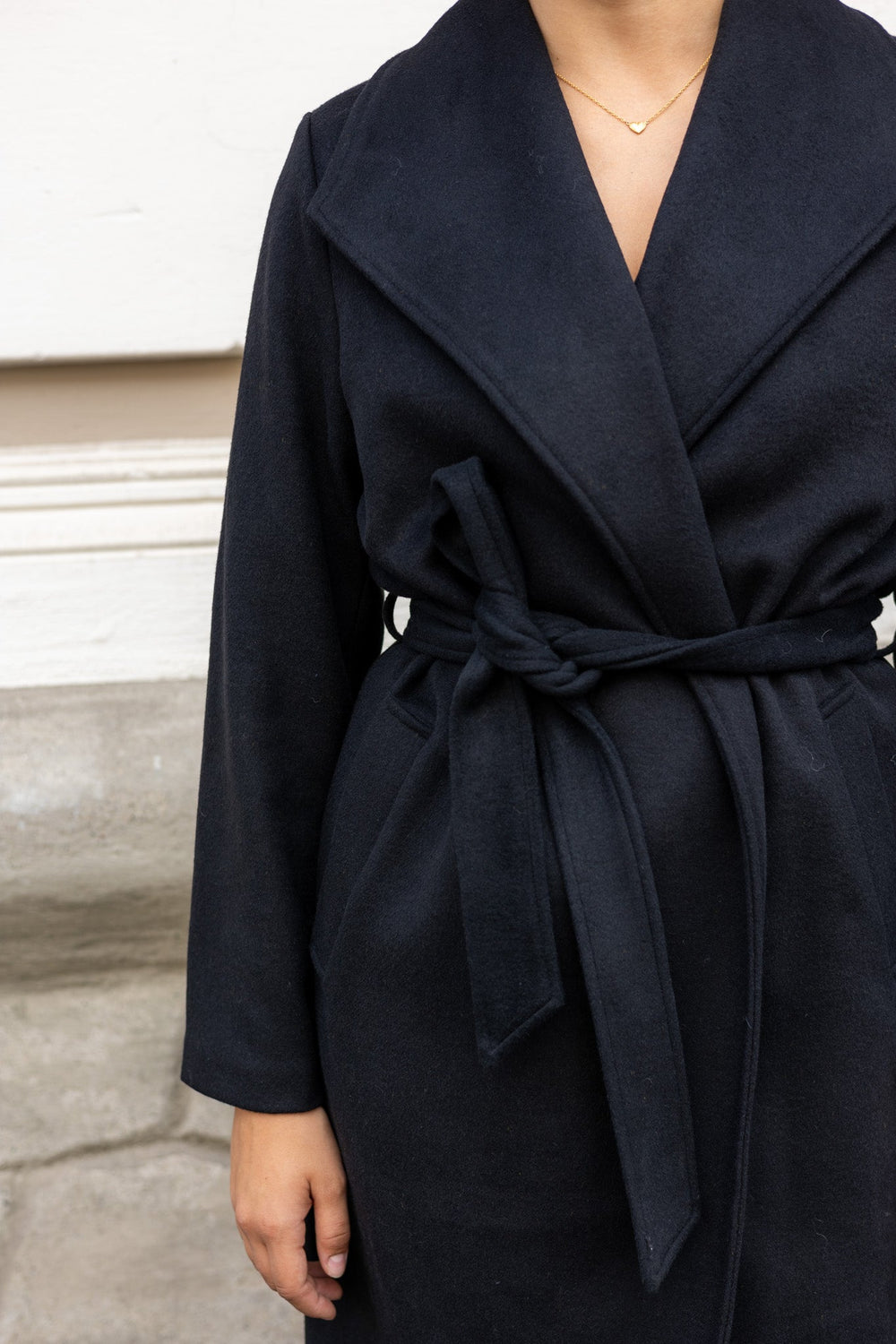 Rosa Wool Blend Coat Black | Yttertøy | Smuk - Dameklær på nett