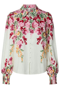 Rosie Ls Shirt Birch New Rosie Print
