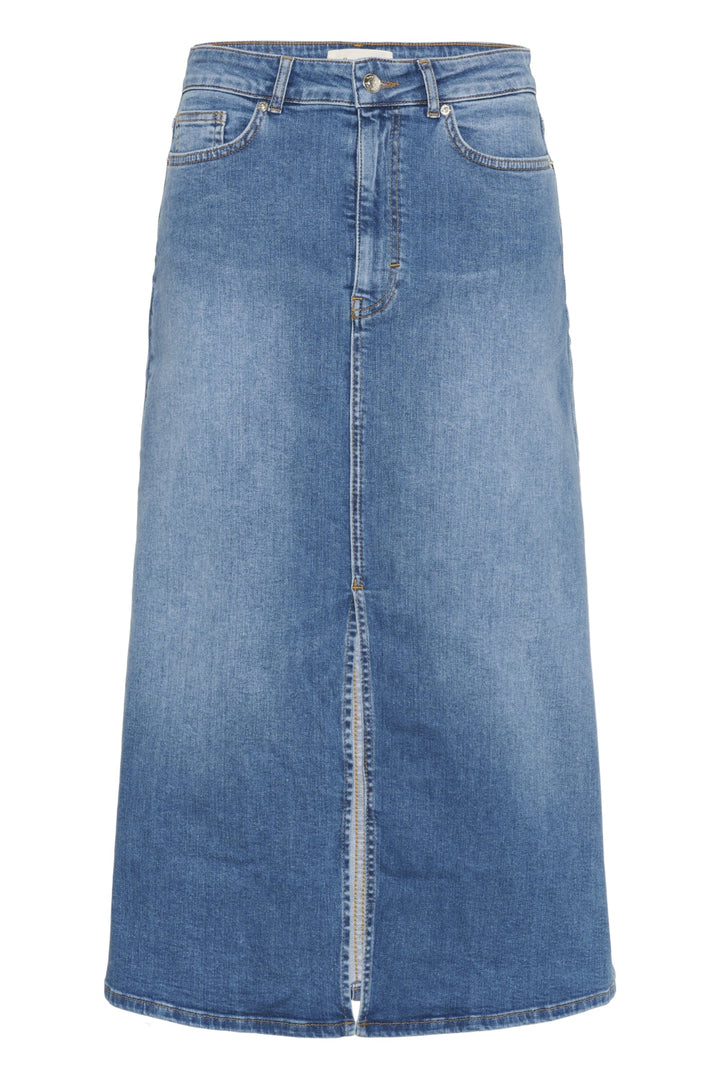 Sabela Skirt Medium Blue Denim | Skjørt | Smuk - Dameklær på nett