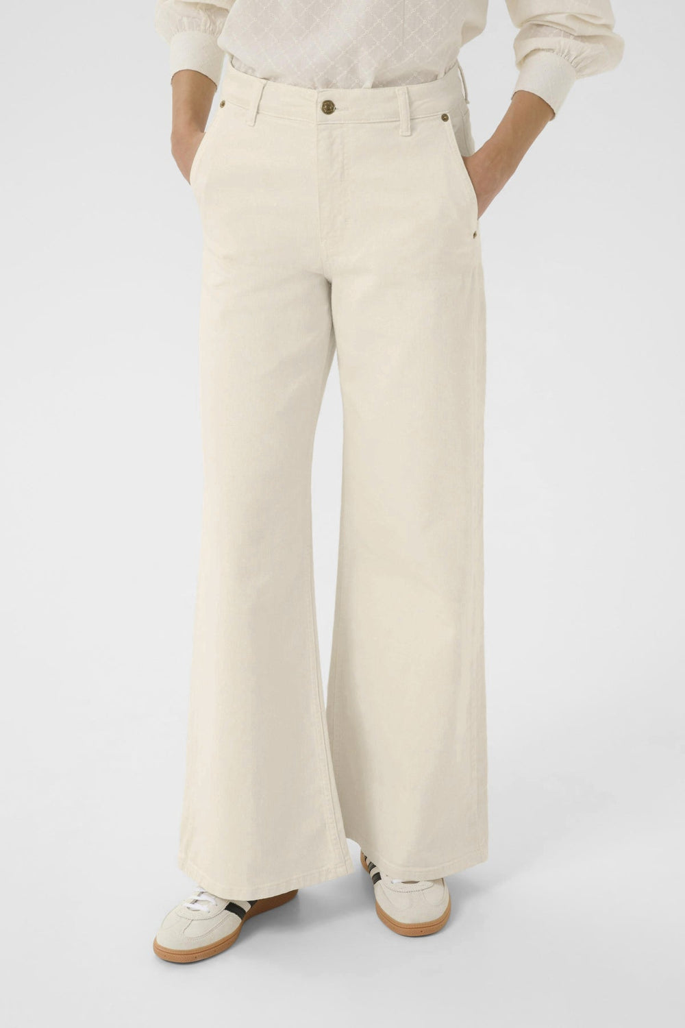 Safina Jeans Eggnog | Bukser | Smuk - Dameklær på nett