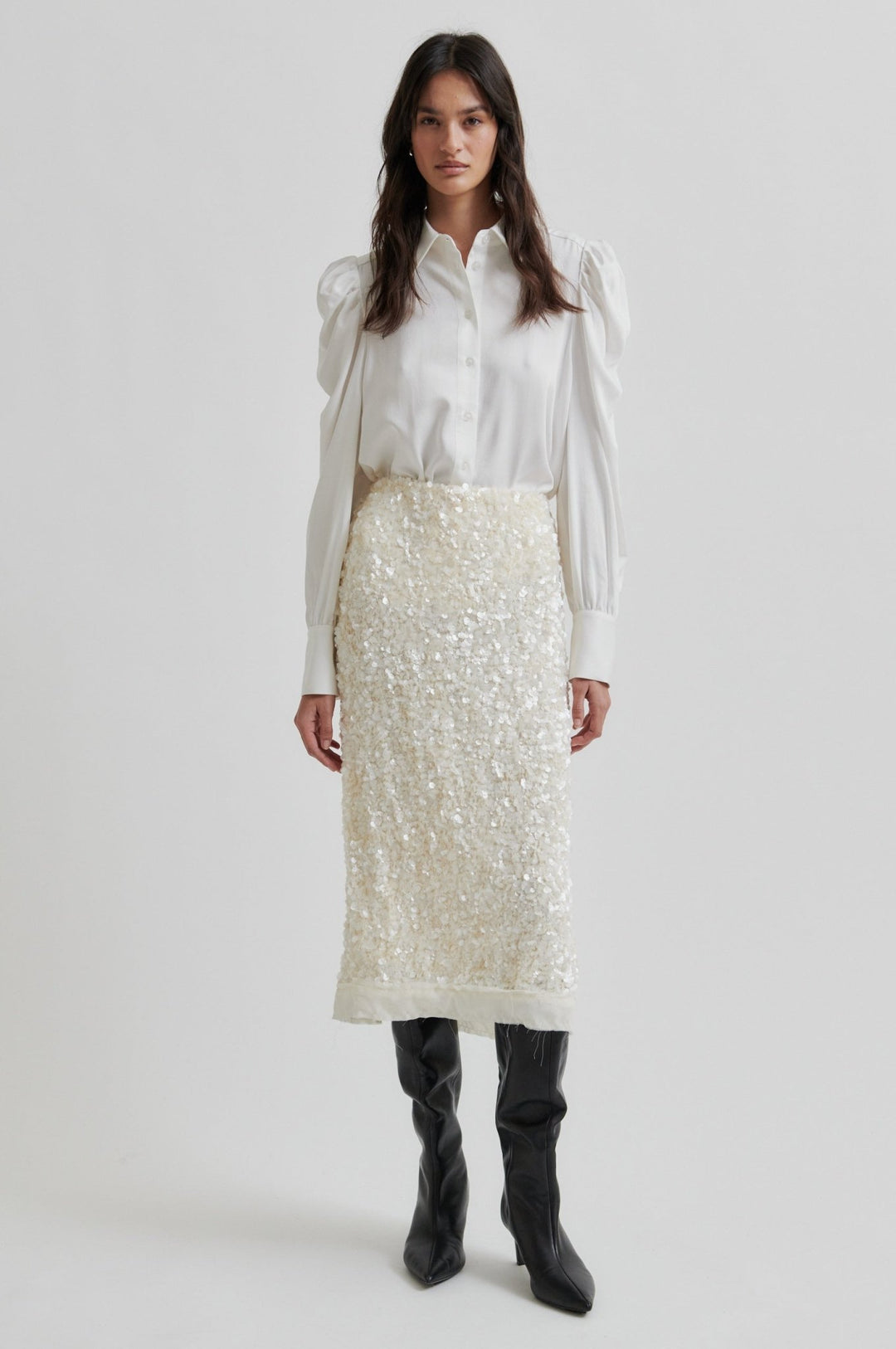 Samanta Shirt Tofu | Skjorter og bluser | Smuk - Dameklær på nett