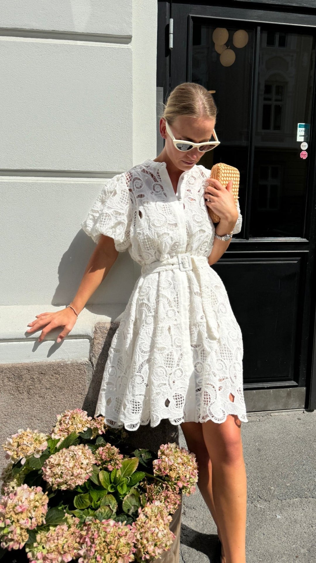 Sana Ss Dress Star White | Kjoler | Smuk - Dameklær på nett