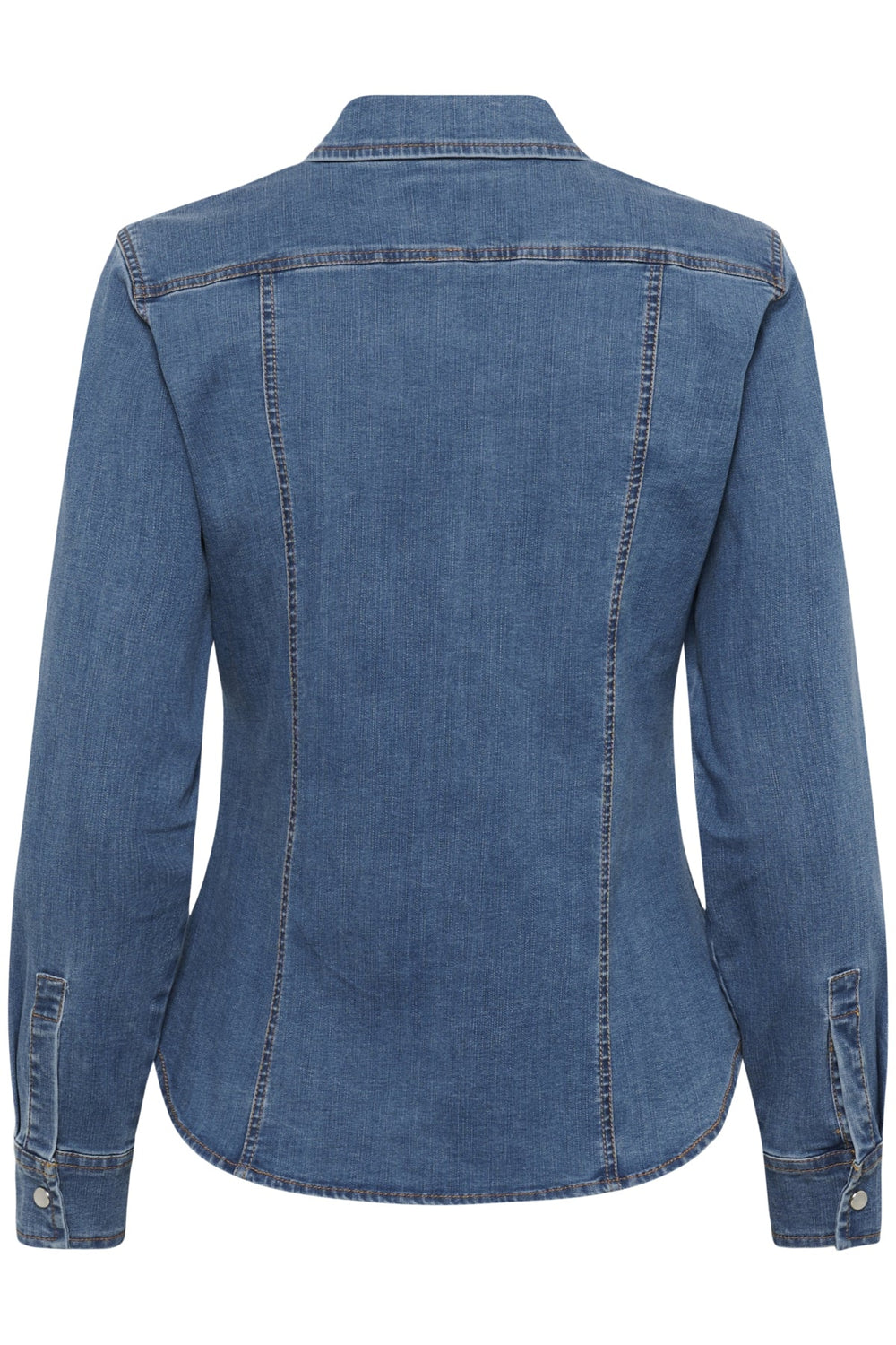 Sanilla Shirt Medium Blue Denim | Skjorter og bluser | Smuk - Dameklær på nett