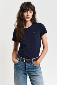 Shield T-Shirt Evening Blue