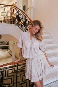 Siama S Voile Blouse Ivory