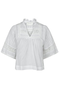 Siama S Voile Blouse White