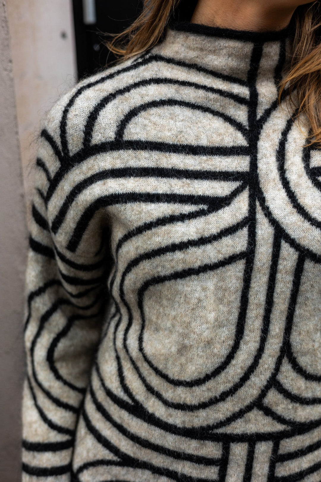 Signa Knit T - Neck Brazilian Sand | Genser | Smuk - Dameklær på nett