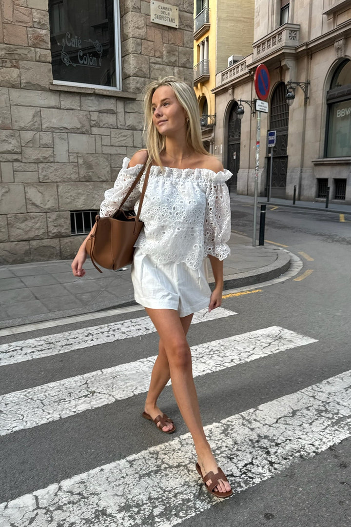 Sigridic Blouse White | Skjorter og bluser | Smuk - Dameklær på nett