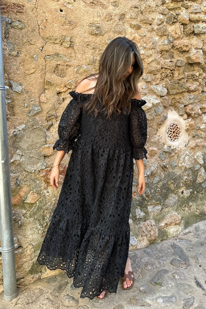 Sigridic Long Dress Black | Kjoler | Smuk - Dameklær på nett