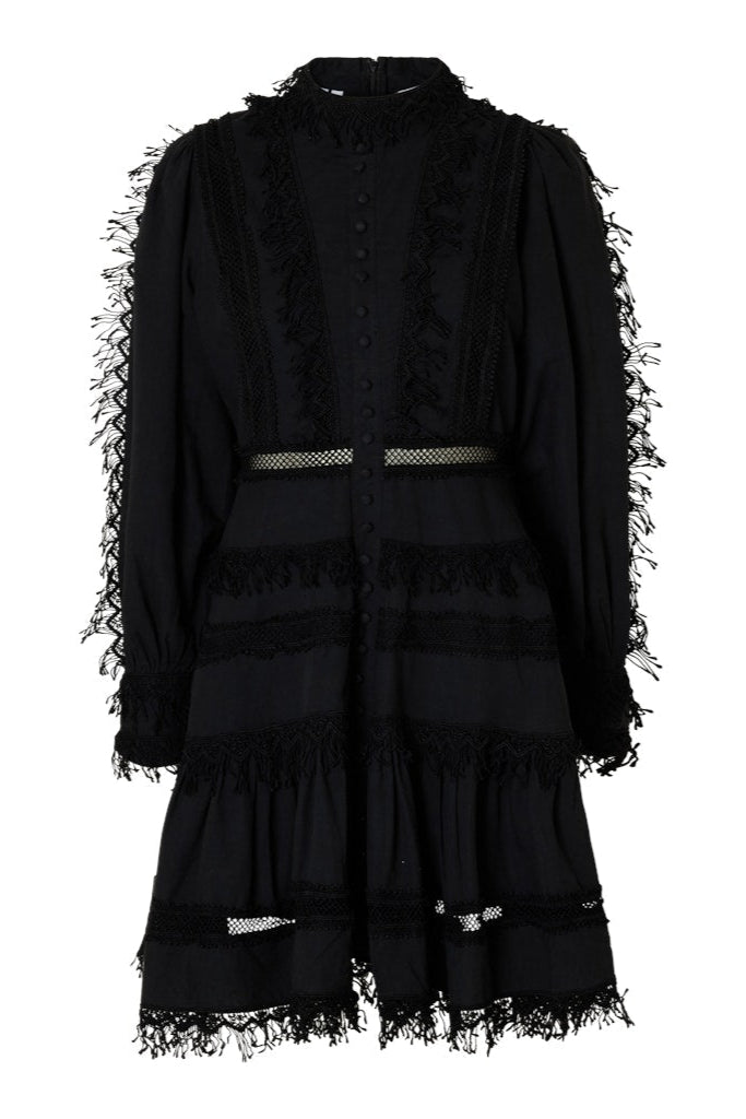 Silja Ls Short Dress Black | Kjoler | Smuk - Dameklær på nett