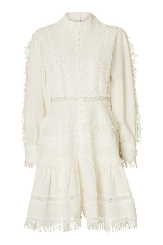 Silja Ls Short Dress Snow White | Kjoler | Smuk - Dameklær på nett