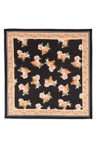 Silk Scarf 60X60 Blooming Night