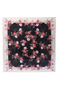 Silk Scarf 60X60 Flourishing