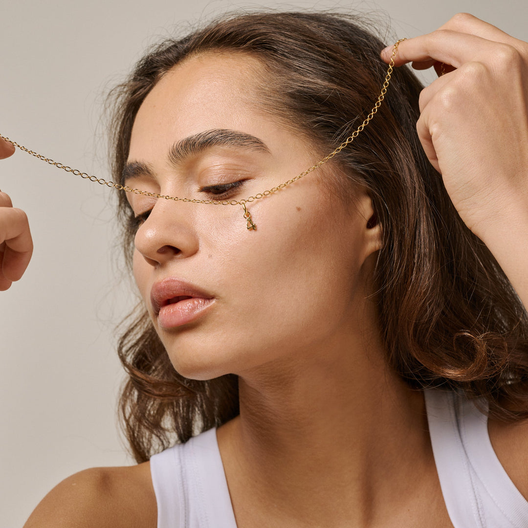 Simple Charm Necklaces Gold | Accessories | Smuk - Dameklær på nett