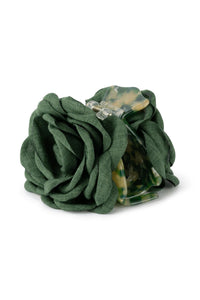 Smooth Rosa Hair Claw Dusty Green