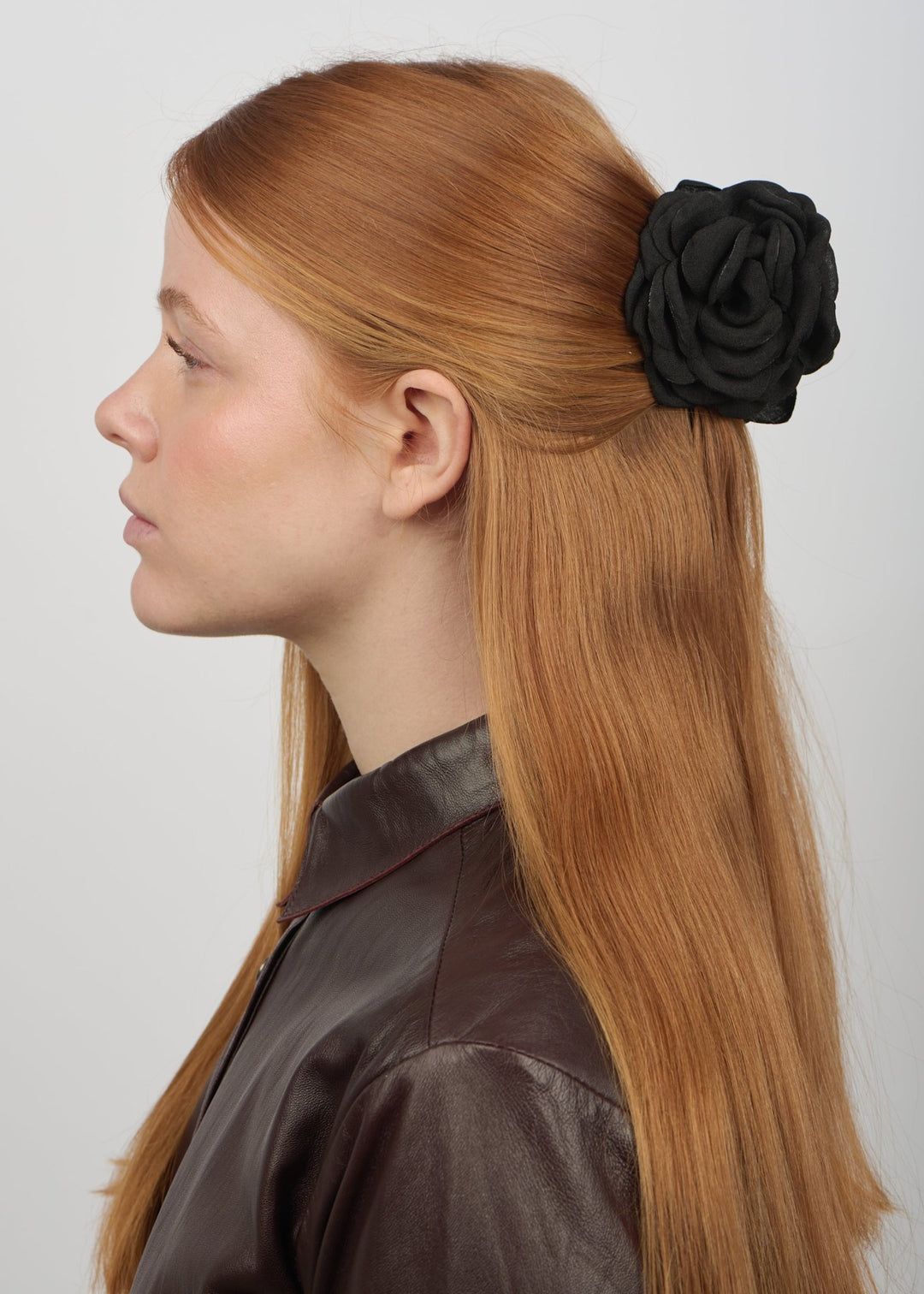 Smooth Rosa Hair Claw Obsidian Black | Accessories | Smuk - Dameklær på nett