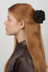 Smooth Rosa Hair Claw Obsidian Black