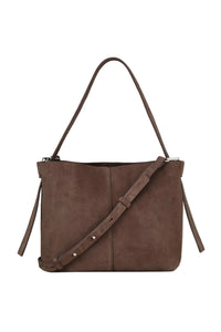 Suede Fraya Small Bag Hot Fudge Brown