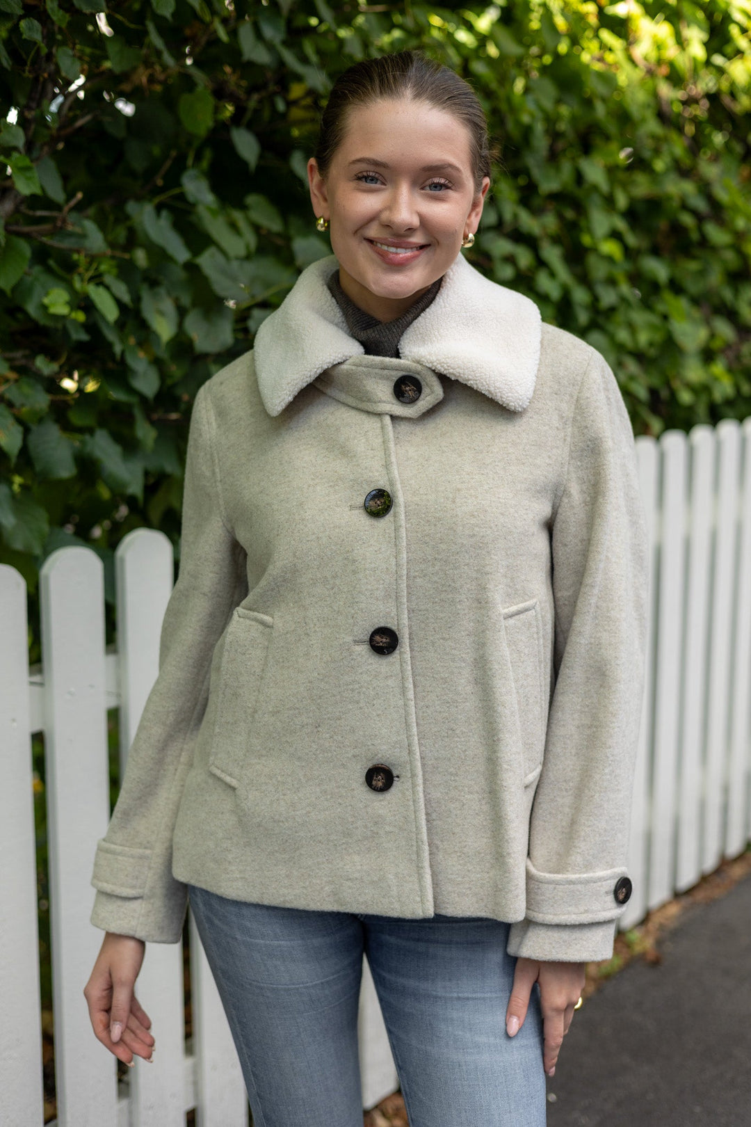 Sylvia Outerwear Pure Cashmere Melange | Yttertøy | Smuk - Dameklær på nett