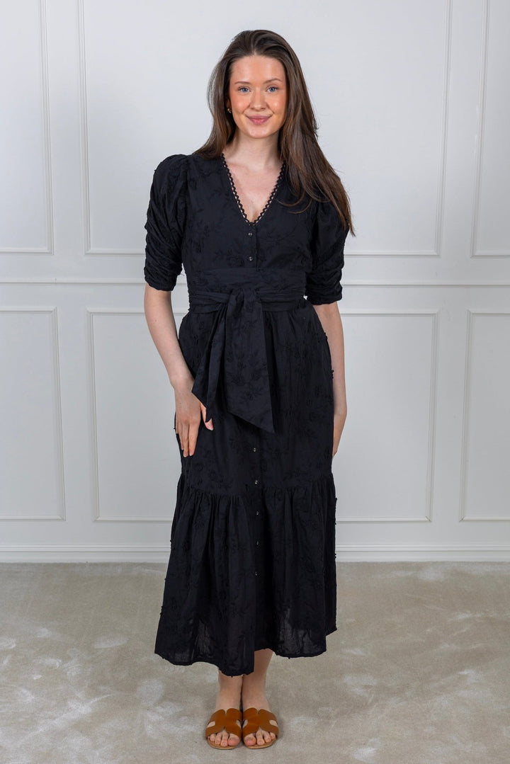 Sylvie Dress Matte Black