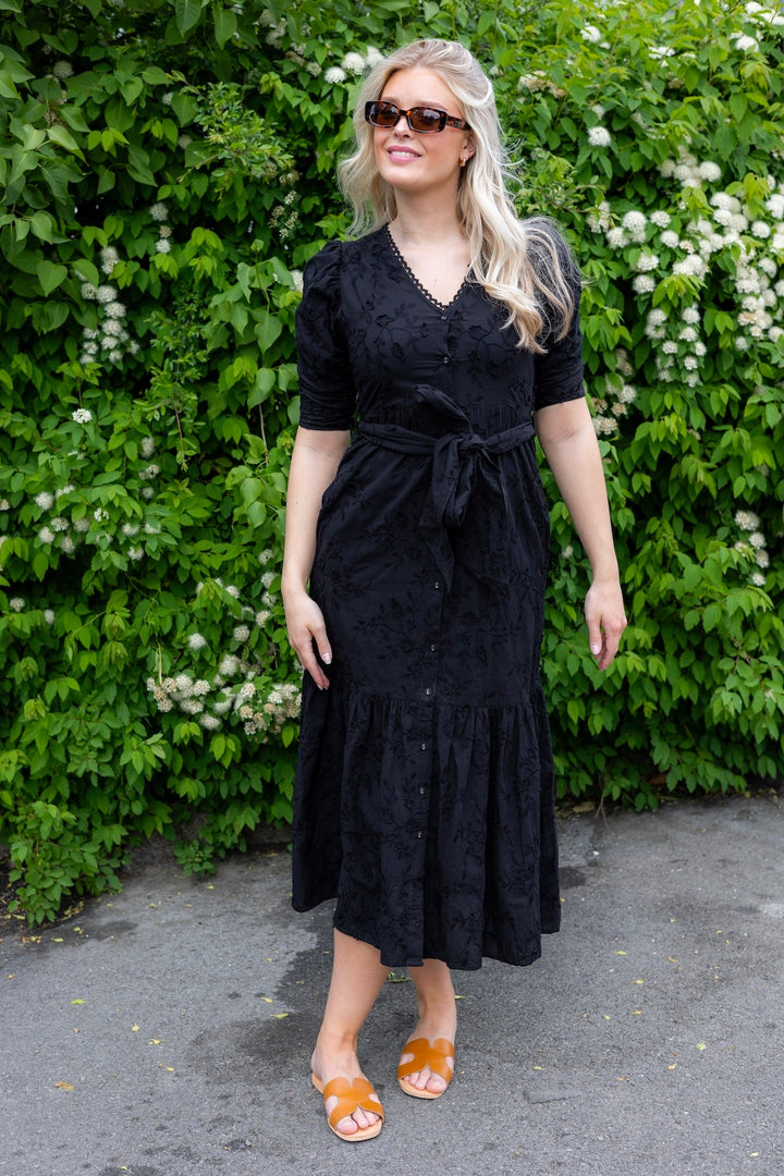 Sylvie Dress Matte Black