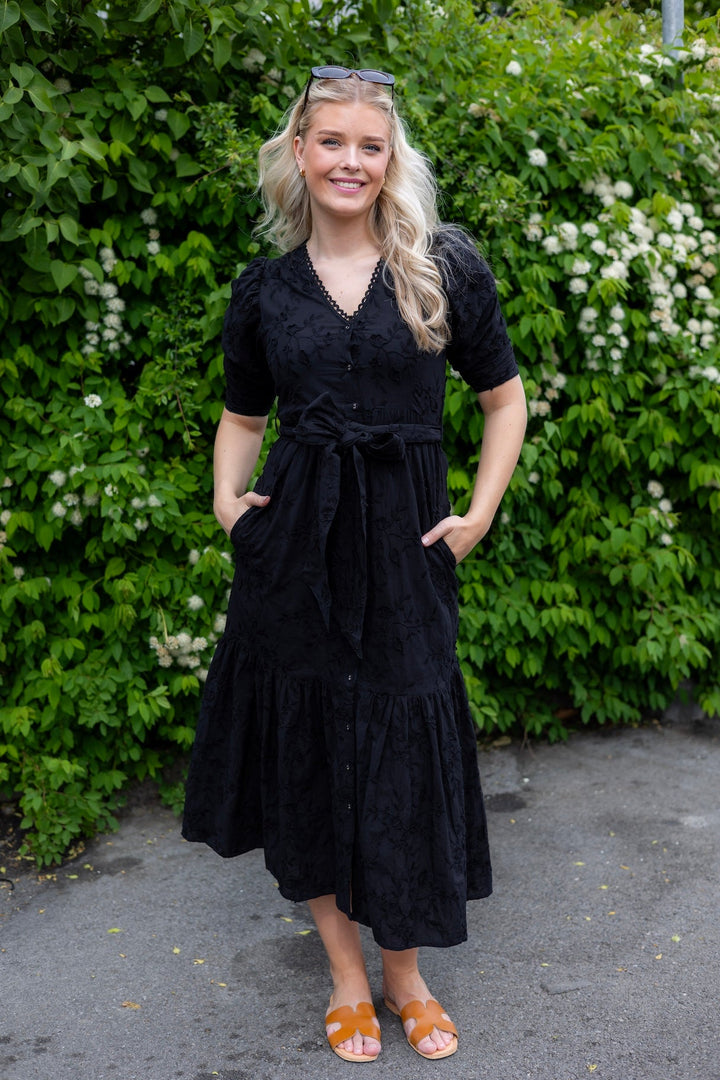 Sylvie Dress Matte Black