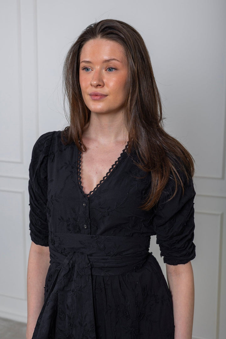 Sylvie Dress Matte Black