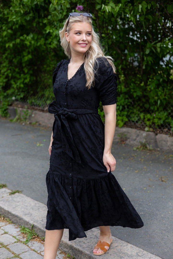 Sylvie Dress Matte Black