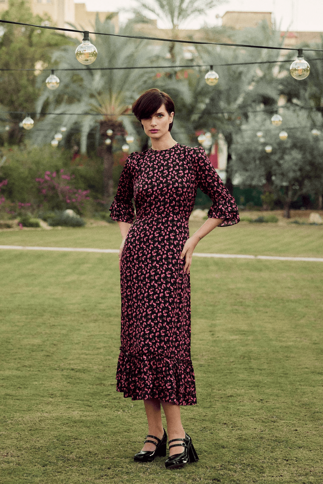 Tango Vivienne Dress Black Rose | Kjoler | Smuk - Dameklær på nett