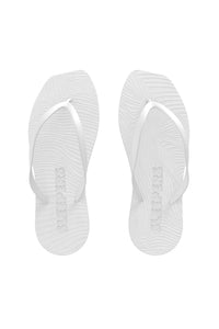Tapered Flip Flop White