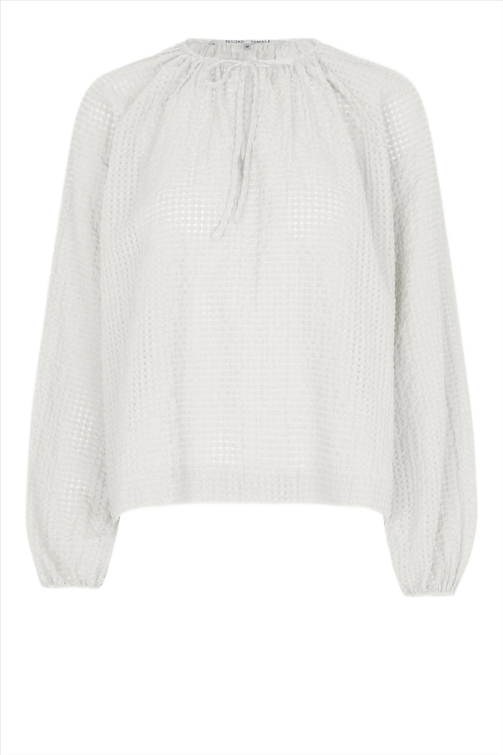 Tascha Blouse White | Skjorter og bluser | Smuk - Dameklær på nett