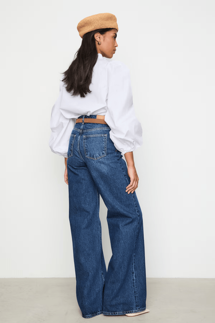 Taylor Jeans Washed Dark Blue | Bukser | Smuk - Dameklær på nett