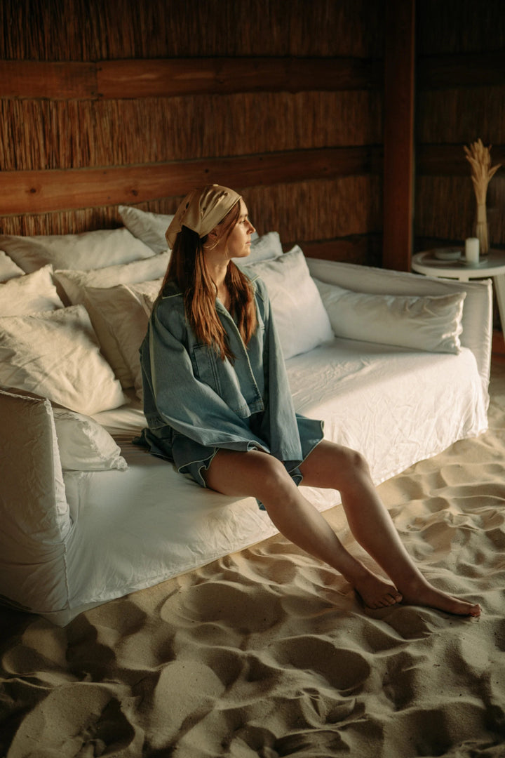 The Denim Skirt Shorts | Shorts | Smuk - Dameklær på nett