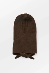 Tie Balaclava Hot Fudge Brown