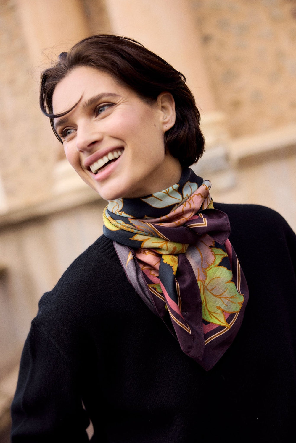 Timeless Silk Scarf Multi | Accessories | Smuk - Dameklær på nett