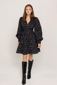 Tripti Dress Polka Bloom