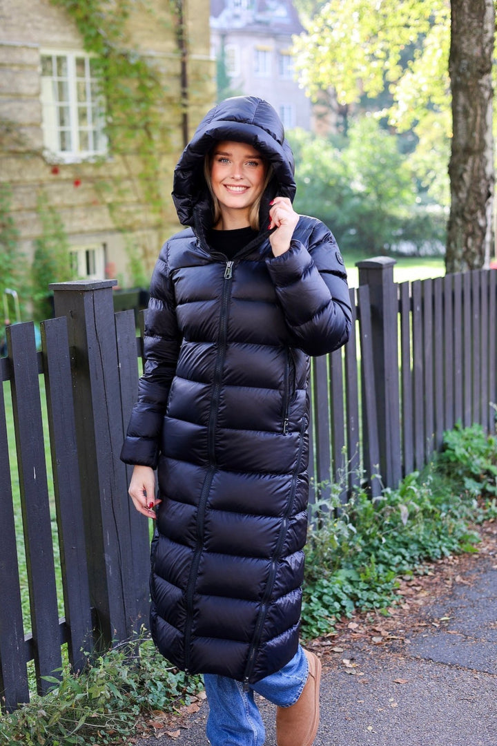 Val Cenis Long Jacket Black