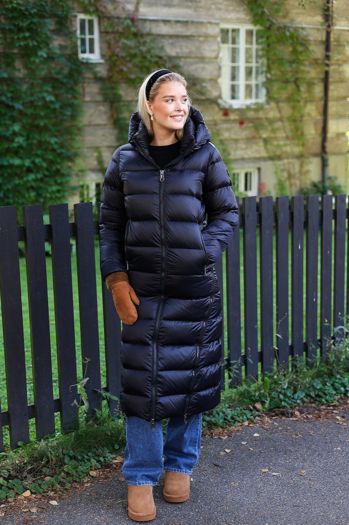Val Cenis Long Jacket Black